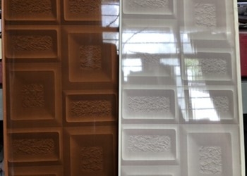 Concevez les panneaux de mur de PVC de la diversité 3D/3D les panneaux de mur que décoratifs faciles installent