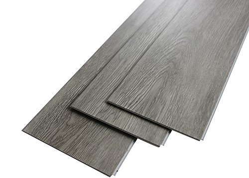 Plancher de planche de SPC de cuisine/salle de bains, couche de luxe 0.07-0.7mm d'usage de plancher de tuile de vinyle de PVC