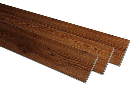 Plancher de planche de vinyle de résistant à l'eau de preuve de feu, carrelages en bois de vinyle de PVC de conception