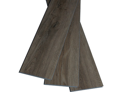 Plancher résistant à la chaleur de planche de vinyle de SPC, planche de luxe abstraite moderne de vinyle imperméable