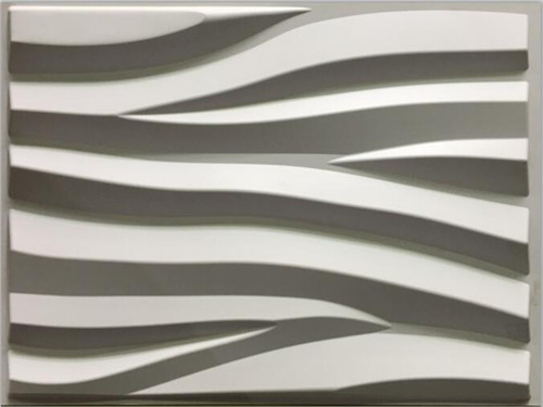 Profondeur écologique lavable géométrique de panneaux de mur de PVC 3D de DIY 0,1 centimètres
