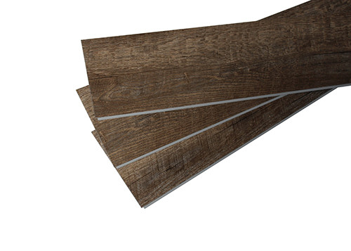 La planche imperméable de vinyle de polyvalence parquetant le bois ultra réaliste semble ignifuge