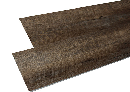 Grain en bois de vinyle de plancher de luxe non toxique de planche pour le message publicitaire/applications à la maison