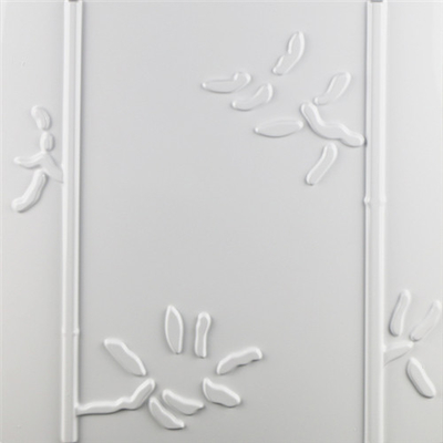 L'IOS facile léger décoratif d'intérieur d'installation de panneaux de mur de PVC 3D a approuvé