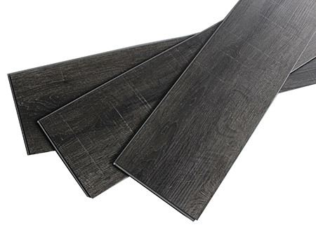 Anti plancher de luxe statique de feuille de vinyle, résistance propre facile de glissement de plancher de PVC de SPC