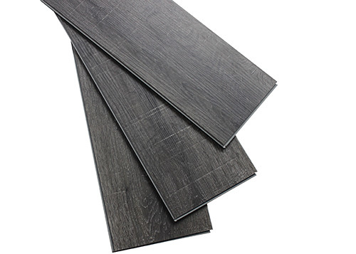 Anti plancher de luxe statique de feuille de vinyle, résistance propre facile de glissement de plancher de PVC de SPC