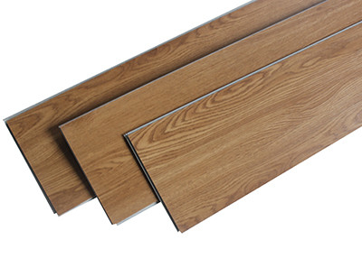 Plancher d'intérieur de vinyle de regard de stratifié de PVC, texture en stratifié en bois de carrelages de vinyle d'effet