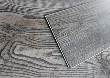 Libre d'intérieur de formaldéhyde de plancher de vinyle de la décoration LVT carré/a taillé le bord disponible