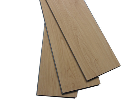L'anti plancher de stratifié de PVC de glissement a adapté la taille aux besoins du client avec la serrure de clic/finition UV de revêtement