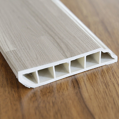 Bâti résistant de plinthe de PVC d'usure, matériel 100% de Vierge d'accessoires de plancher de vinyle