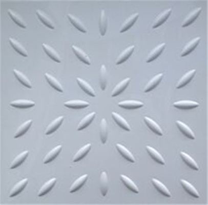 Panneaux de mur de PVC 3D de l'épaisseur 1mm pour le ménage/administration/commerce