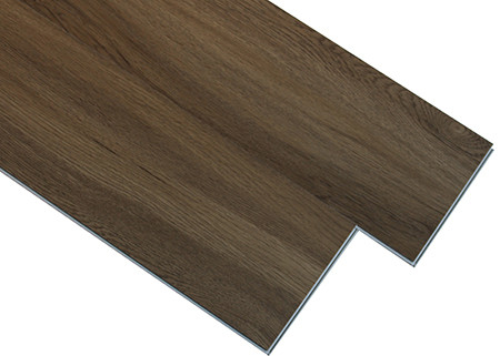 Plancher composé en plastique adapté aux besoins du client de pierre de SPC de taille avec le noyau supérieur du manteau de couche d'usage/vinyle/SPC