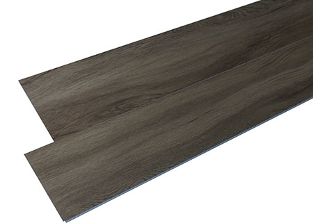Catégorie de luxe grise de l'index B1 de preuve de feu de plancher de planche de vinyle de texture en bois