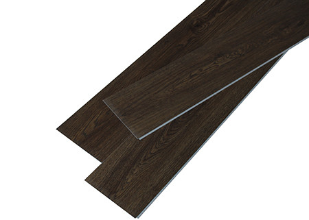 Non plancher de planche de vinyle du glissement 5mm, plancher imperméable libre de clic de vinyle de formaldéhyde
