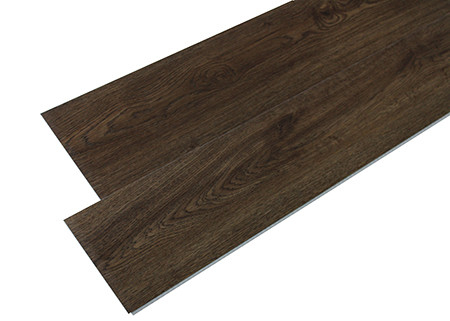 Non plancher de planche de vinyle du glissement 5mm, plancher imperméable libre de clic de vinyle de formaldéhyde