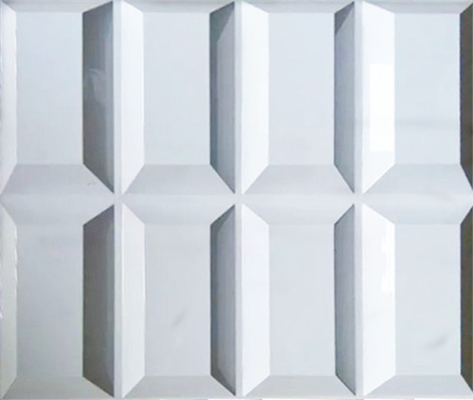 Les panneaux de mur de PVC de la résistance de feu 3D Etats-Unis dactylographient pour KTV/supermarché décoratifs
