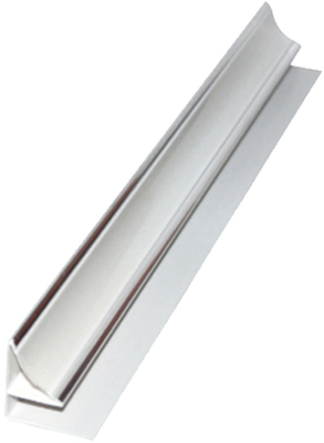 Angle blanc de PVC d'Eco et angle de coin de PVC en tant que profil de panneau de PVC pour des composants de grille de plafond